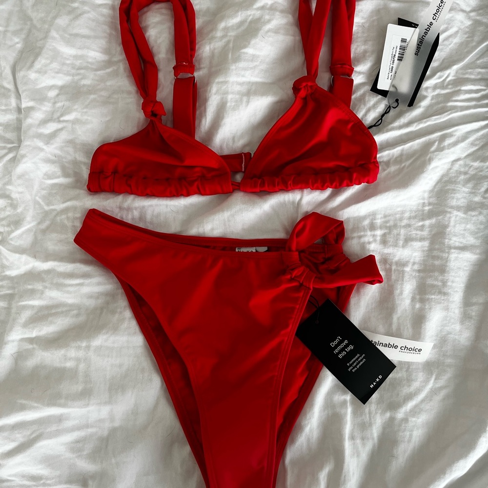 NWT NA-KD Recycled Bikini Set